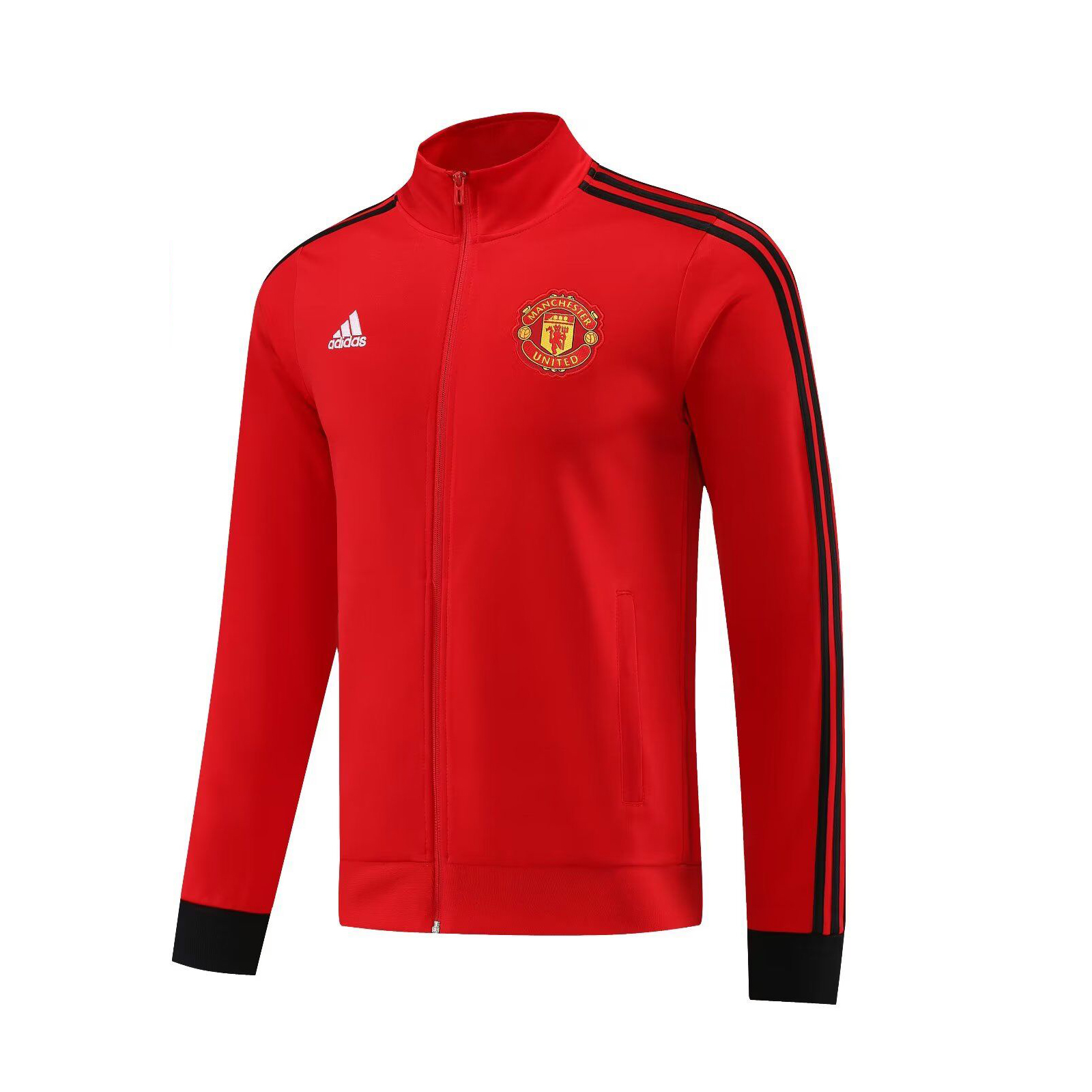 AAA Quality Manchester Utd 23/24 Jacket - Red/Black